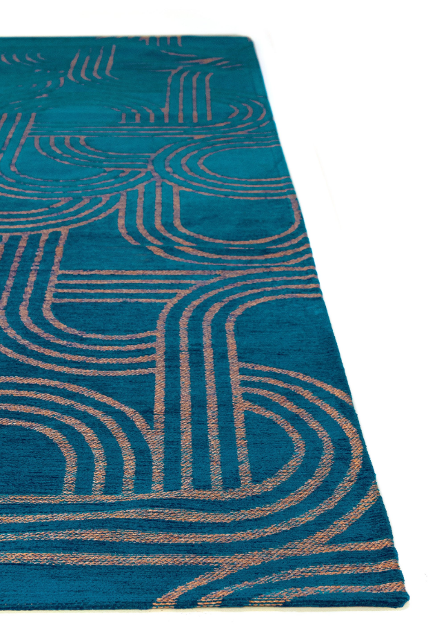 Tapis salon et chambre moderne tissé plat FEVER
