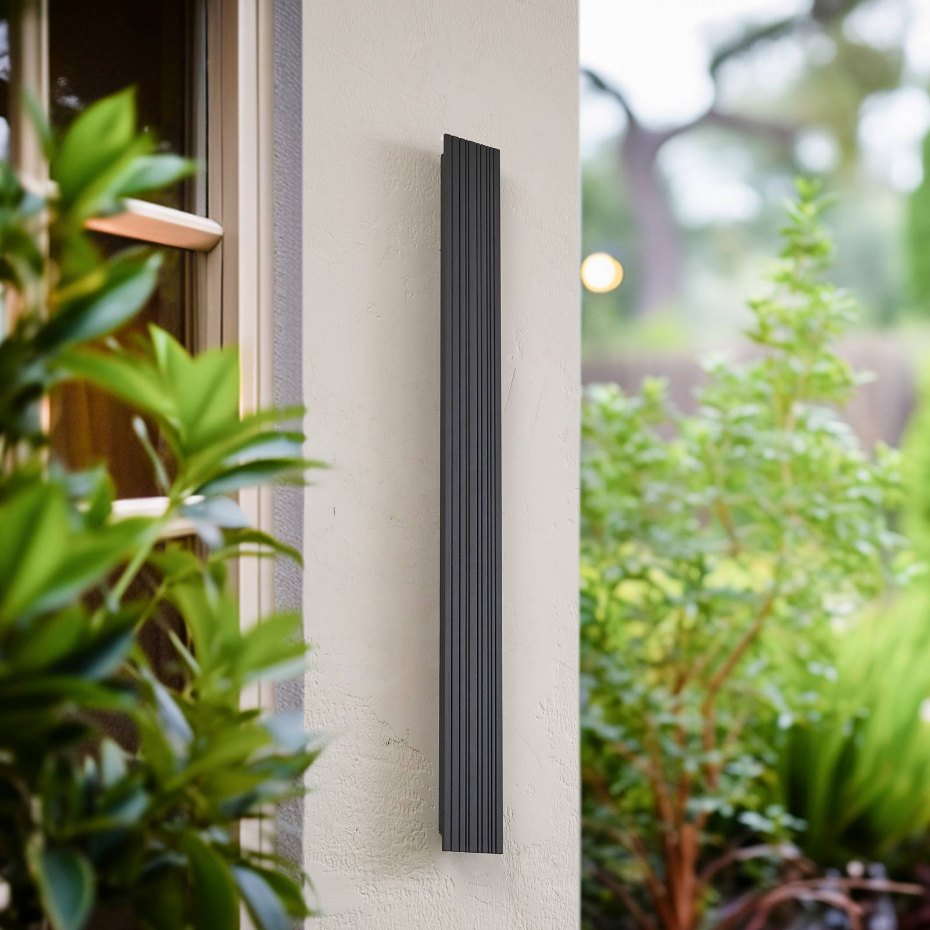 Applique extérieure en aluminium moderneLED