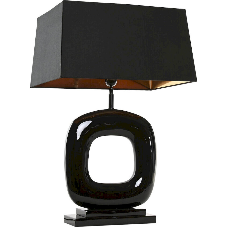 Lampe de chevet rectangulaire en acier Item Home India Lamps 1c25