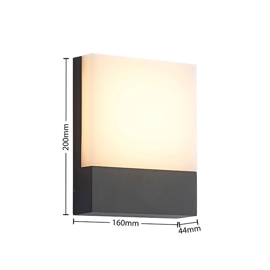 Applique extérieure en aluminium moderneLED