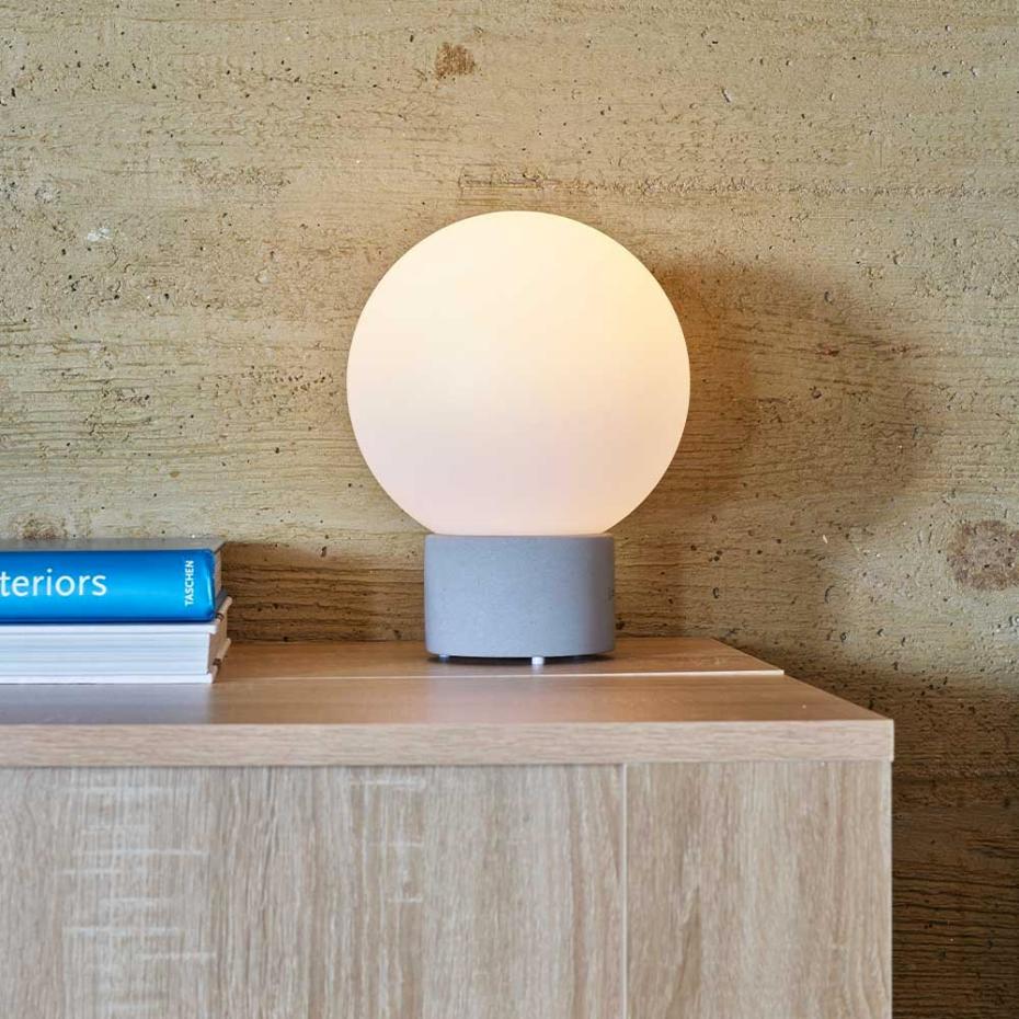 Lampe de table touch béton LED TERRA
