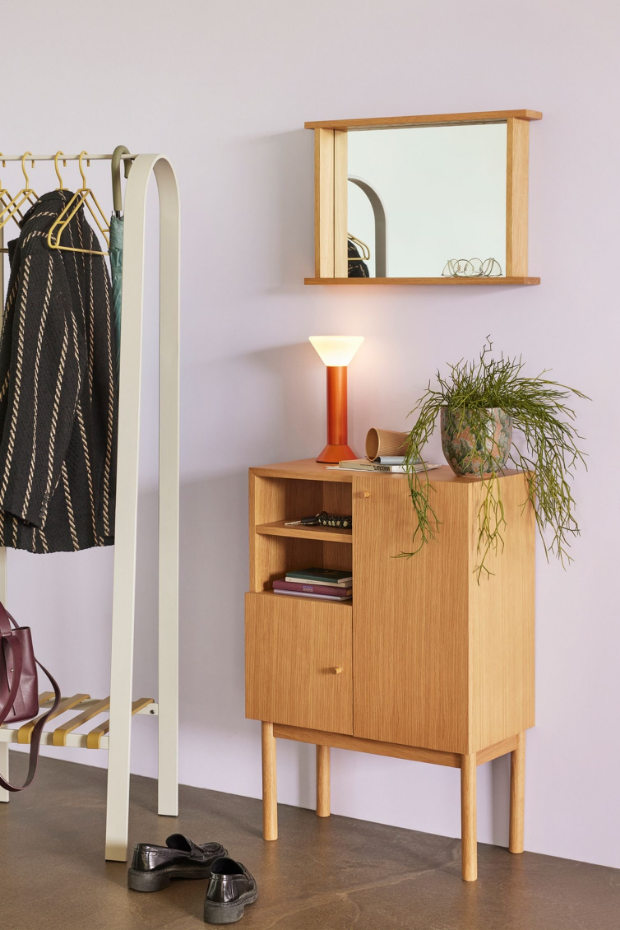 Lampe portable en verre et fer FLASH