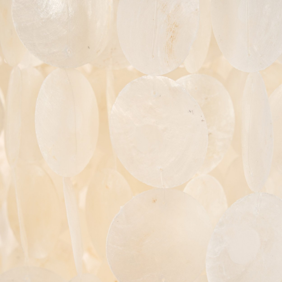 Suspension en coquillages et fer MOONLIT