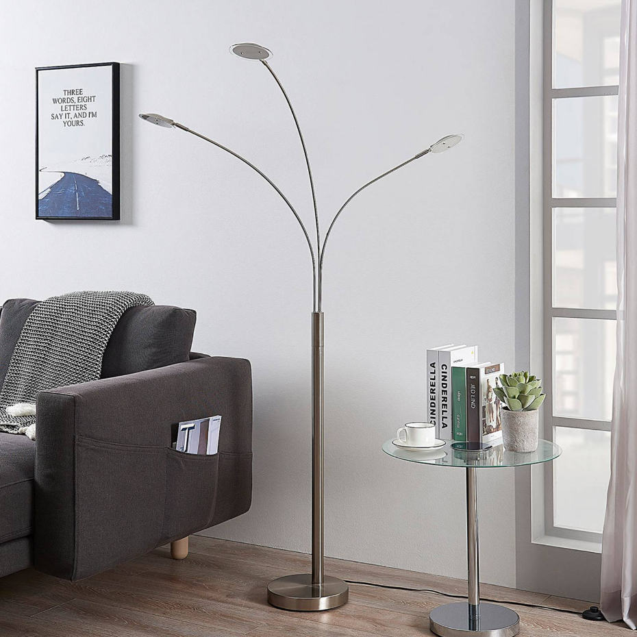 Lampadaire en métal moderneLED, Anea