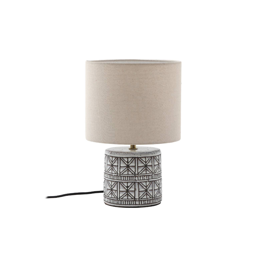 Lampe à poser en céramique scandinave