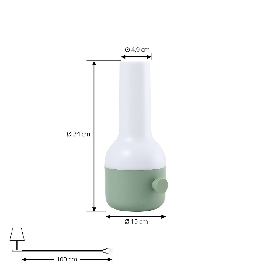 Luminaire de terrasse  moderneLED, Isaline
