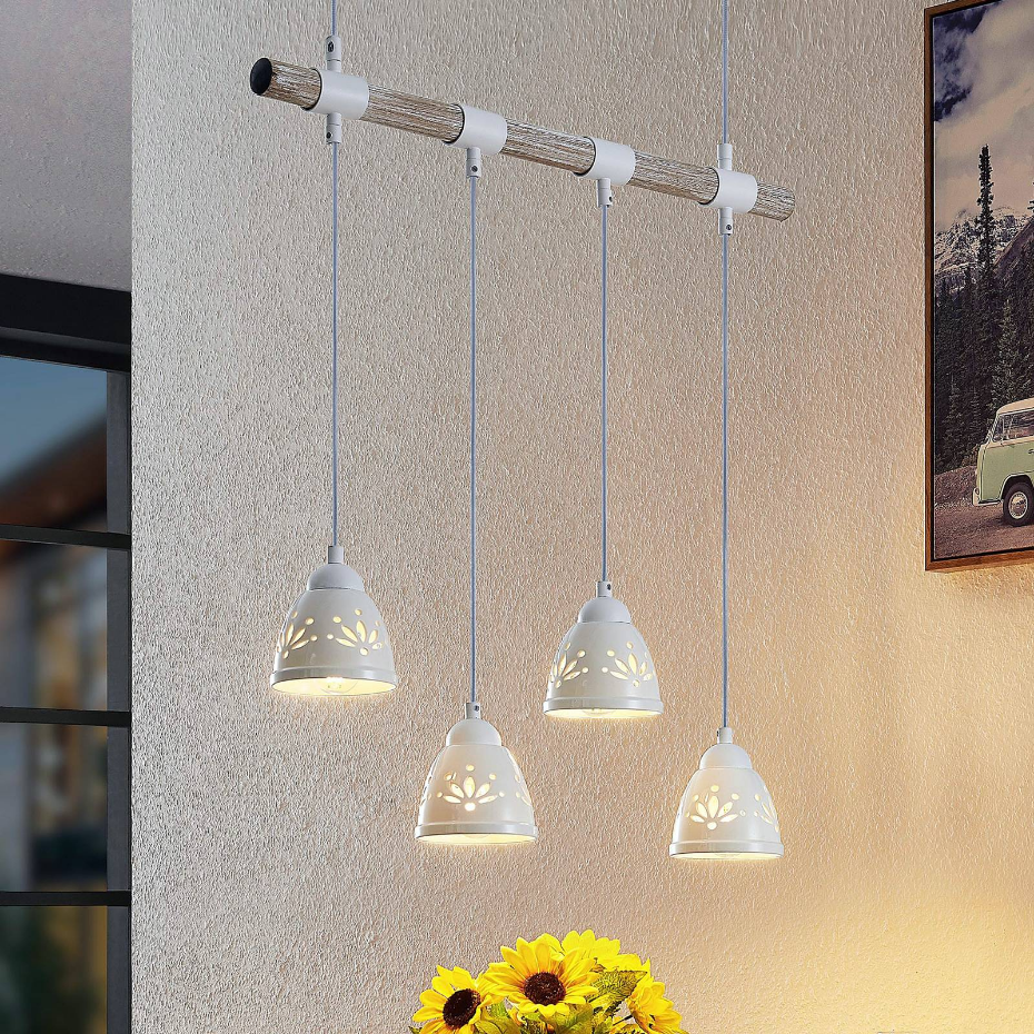 Suspension en bois traditionnelle, Pimana