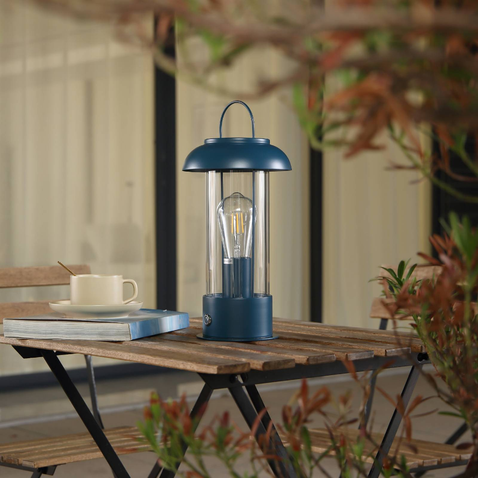 Luminaire de terrasse en métal moderne