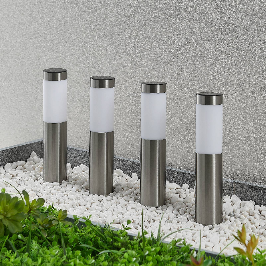 Lampe solaire en inox moderneLED, Sirita