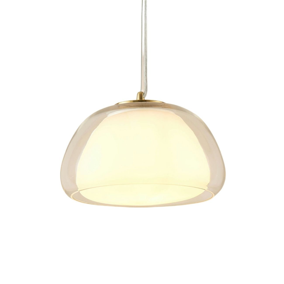 Suspension contemporaine en verre - LOMELIA