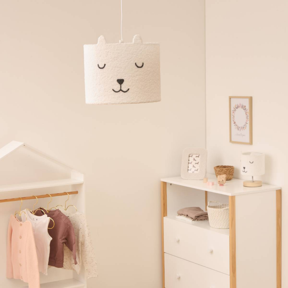 Suspension enfant chat bouclette TOXEY
