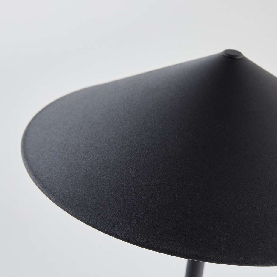 Lampadaire métal fer, H128 cm, Coney