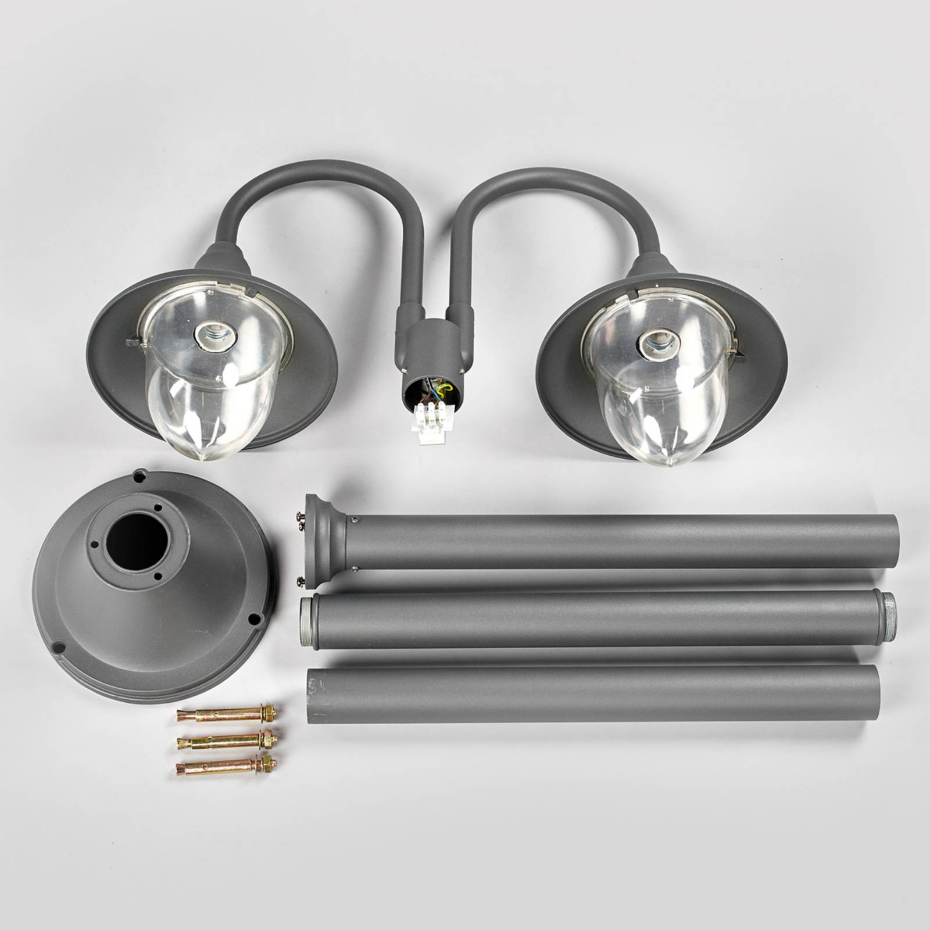 Lampadaire extérieur en aluminium moderne