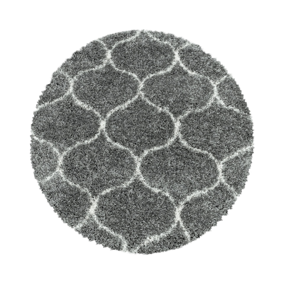 Tapis shaggy à poils long motif scandinave SALSA