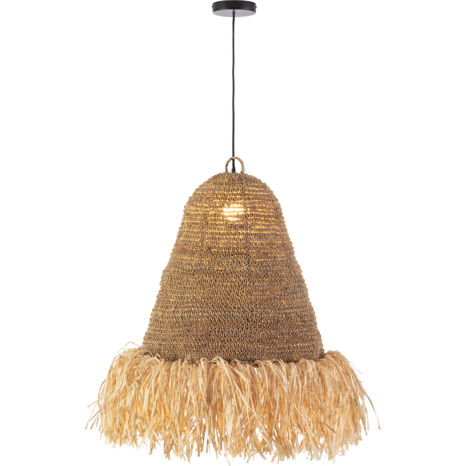 Suspension en sisal tressé