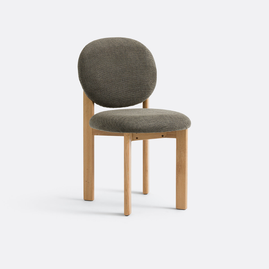Chaise organique chêne, Orga