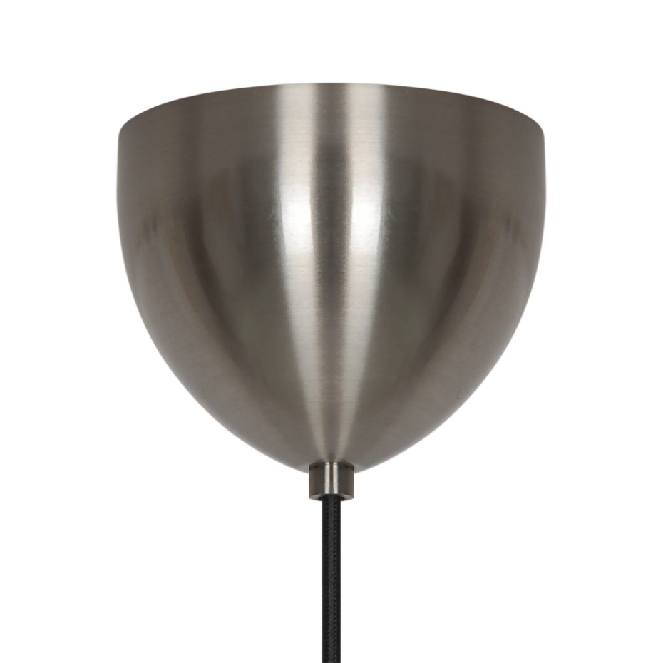Suspension Latika  Métal Chrom brossé ,  H. 32,5 - IP20 - E27 /  DFTP Intérieur