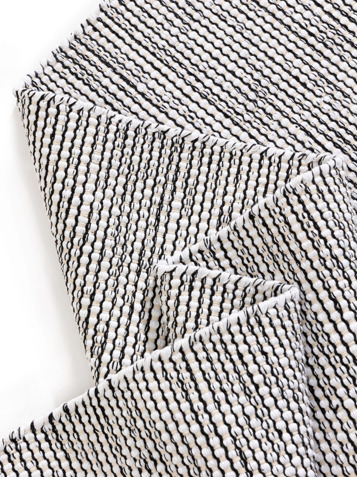 Tapis en coton tissé main RON