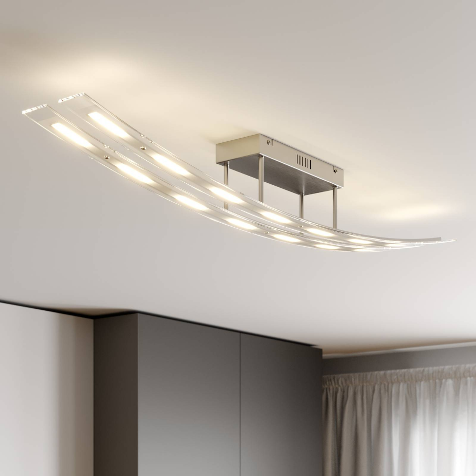 Plafonnier en verre moderneLED, Jarda