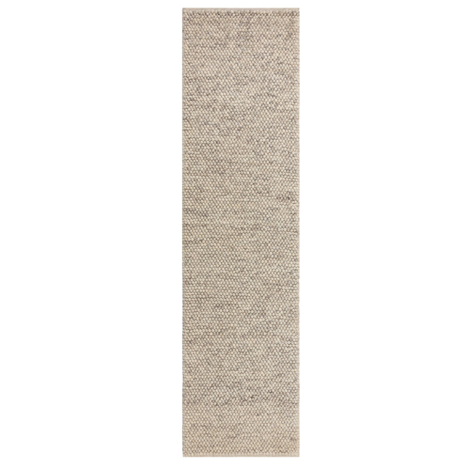 Tapis laine bouclée de couloir MINERALS