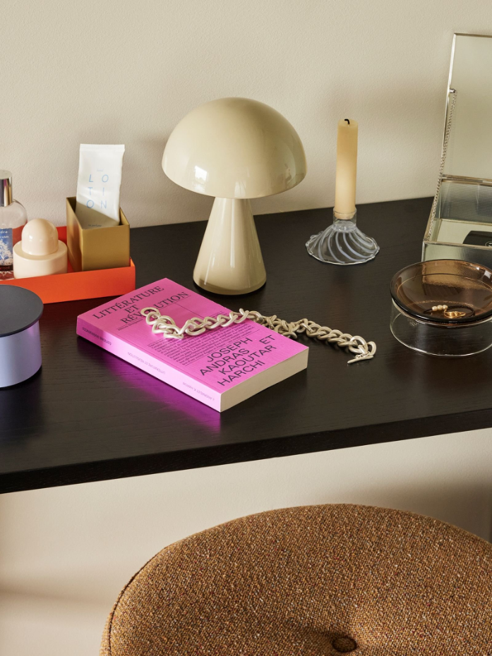Lampe portable en fer et polycarbonate MUSH