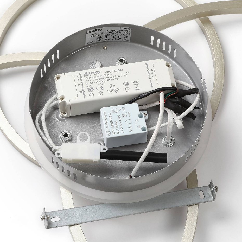 Plafonnier connecté en aluminium moderneLED