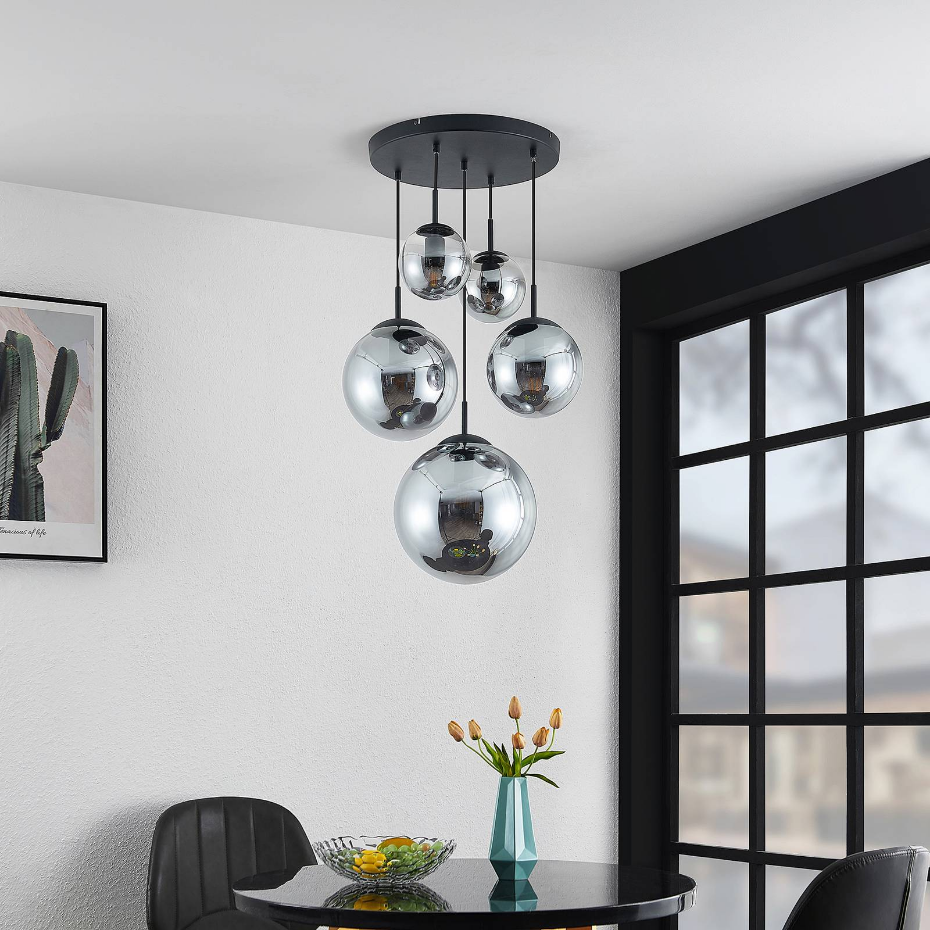 Suspension en verre vintage, Teeja