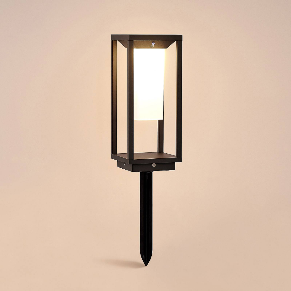 Lampe solaire en verre moderneLED, Eliel