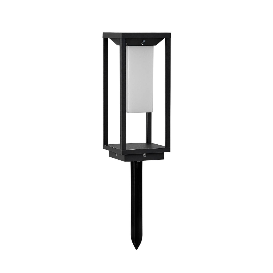 Lampe solaire en verre moderneLED, Eliel