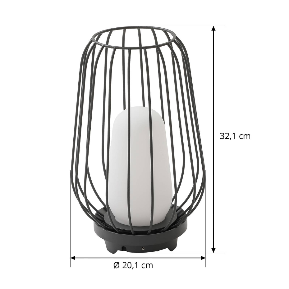 Luminaire de terrasse en aluminium moderne