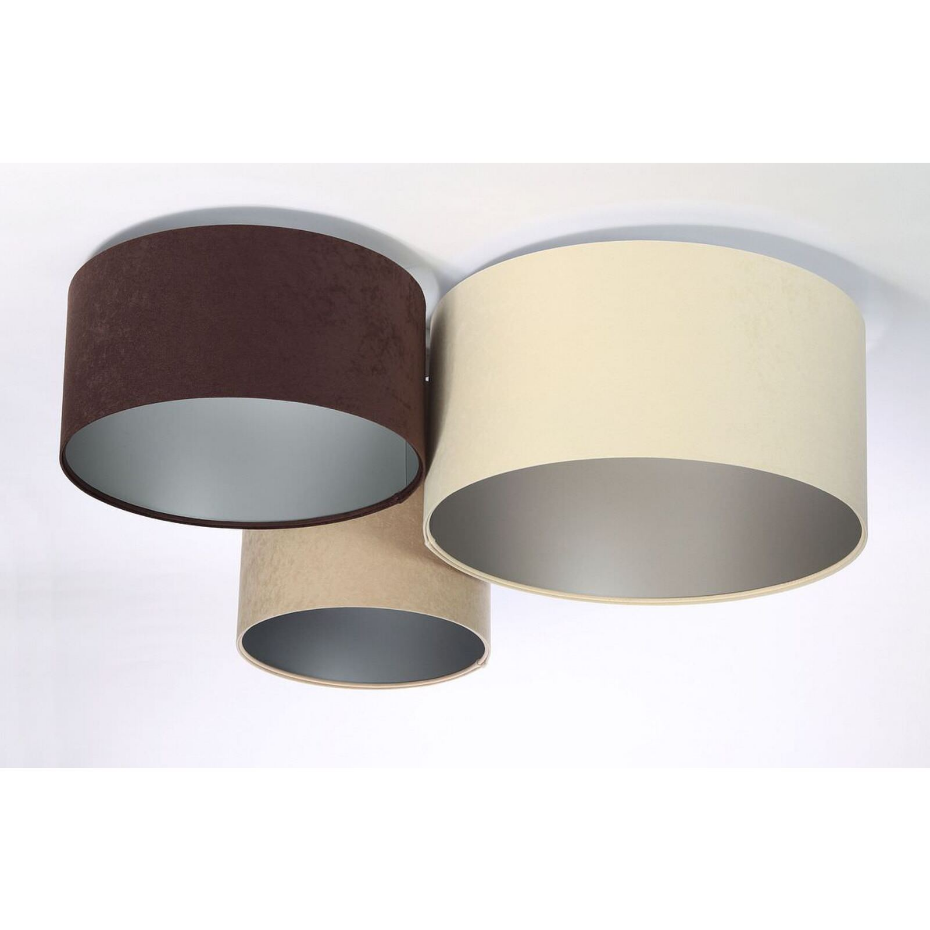 Plafonnier en tissu Trio
