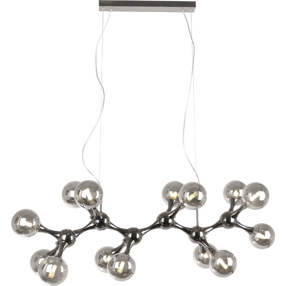 Suspension 14 abat-jours en verre, ATOMIC BALLS