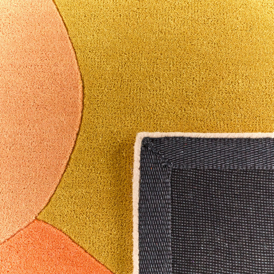 Tapis fait main en laine et coton PANTONE