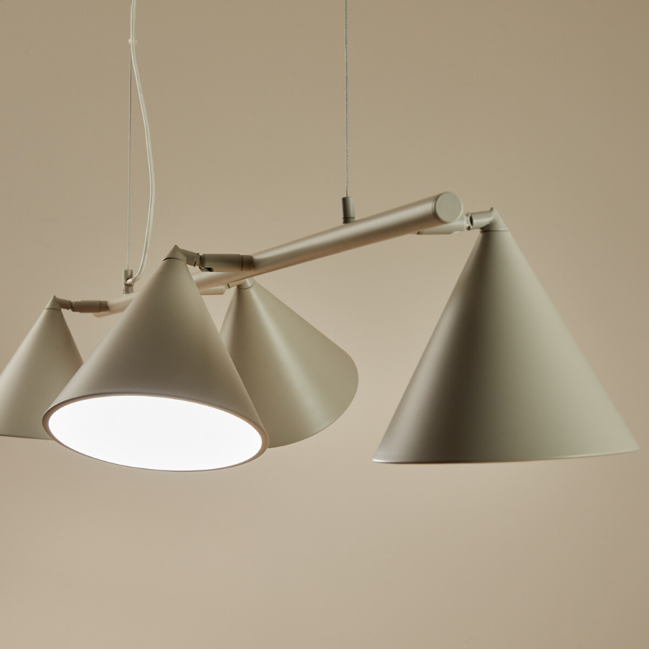 Suspension 4 cônes orientables, Moke