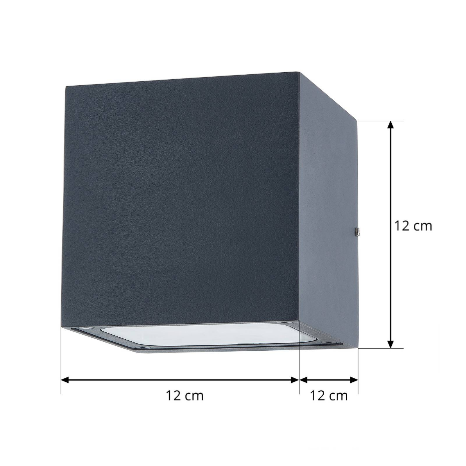 Applique extérieure en aluminium moderneLED