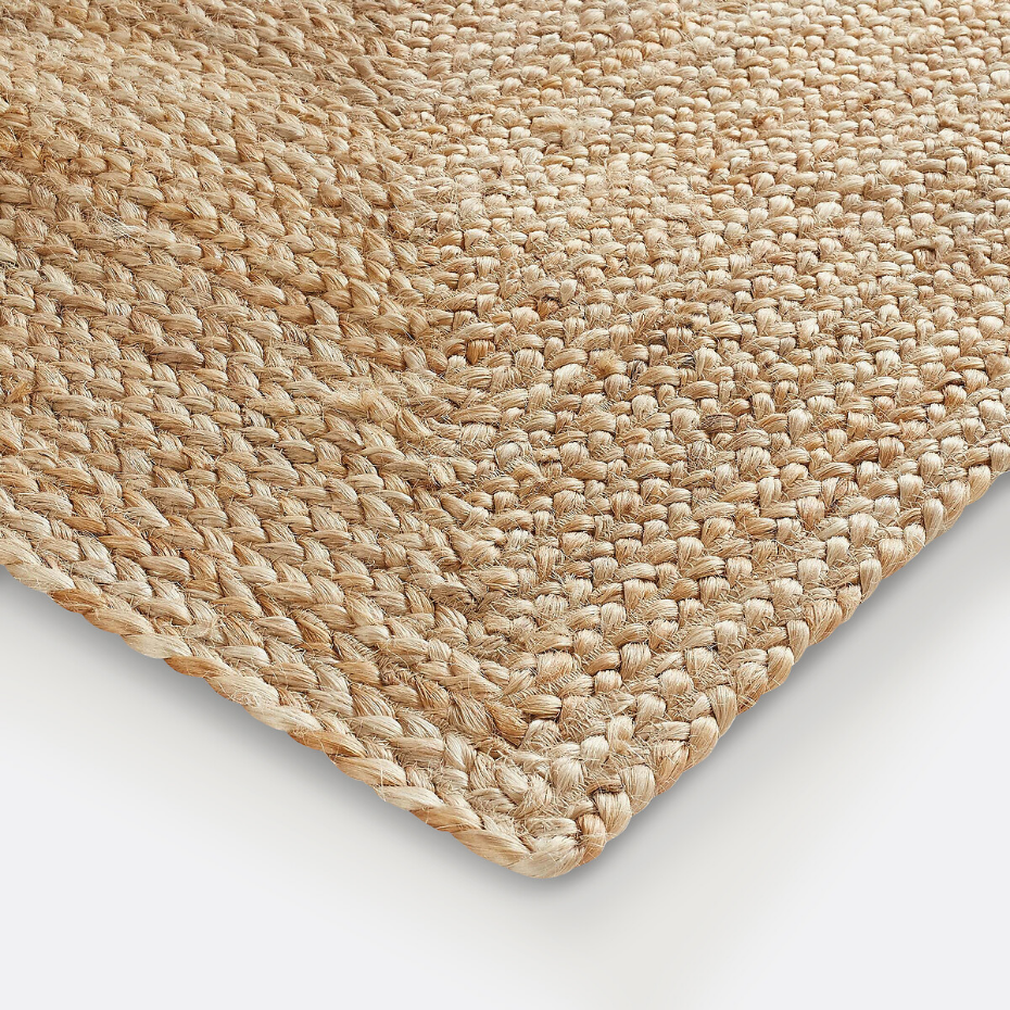 Tapis jute rectangulaire Aftas
