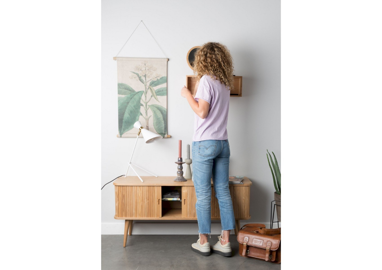 Lampe design en métal, SHADY