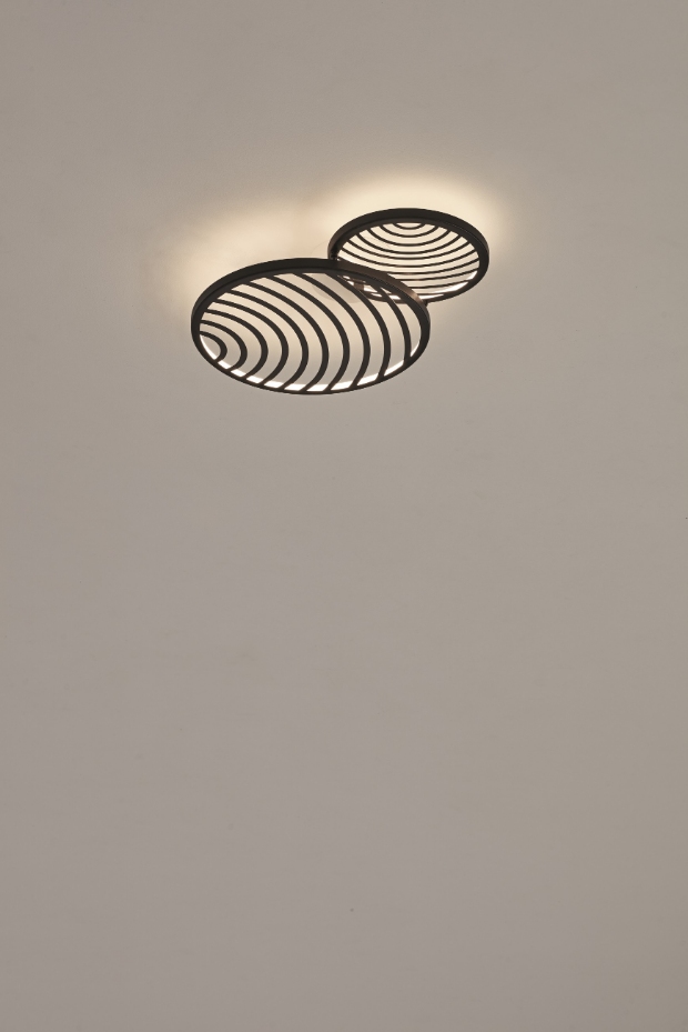 Plafonnier design en métal, COLLAGE