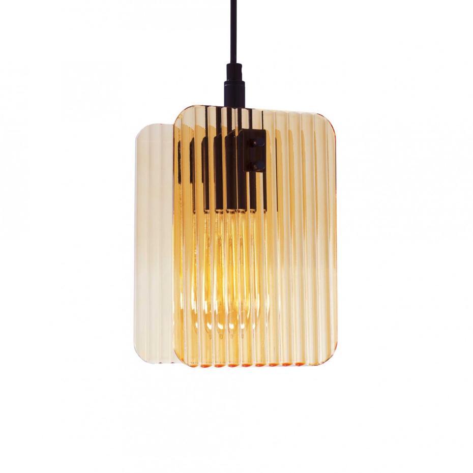 Suspension en verre et métal, BOSCA