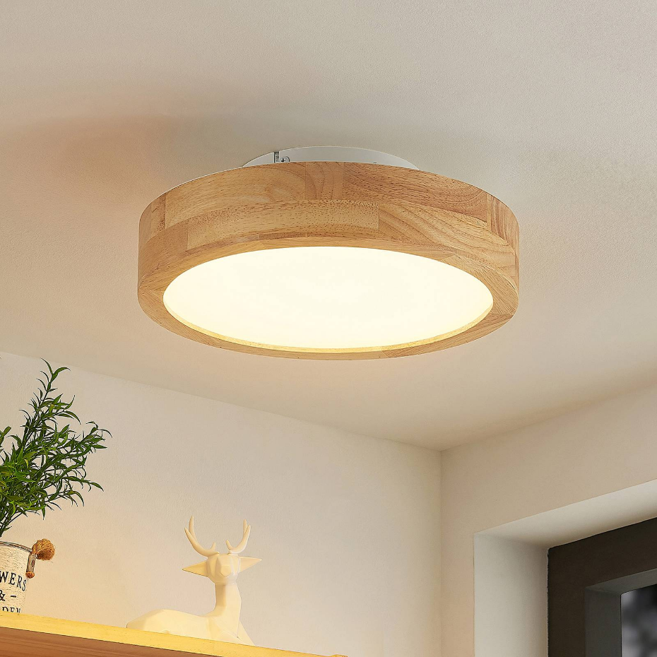 Plafonnier en bois moderneLED, Lanira