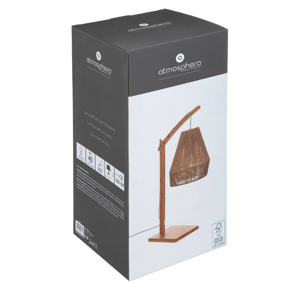 Lampe bambou PALM