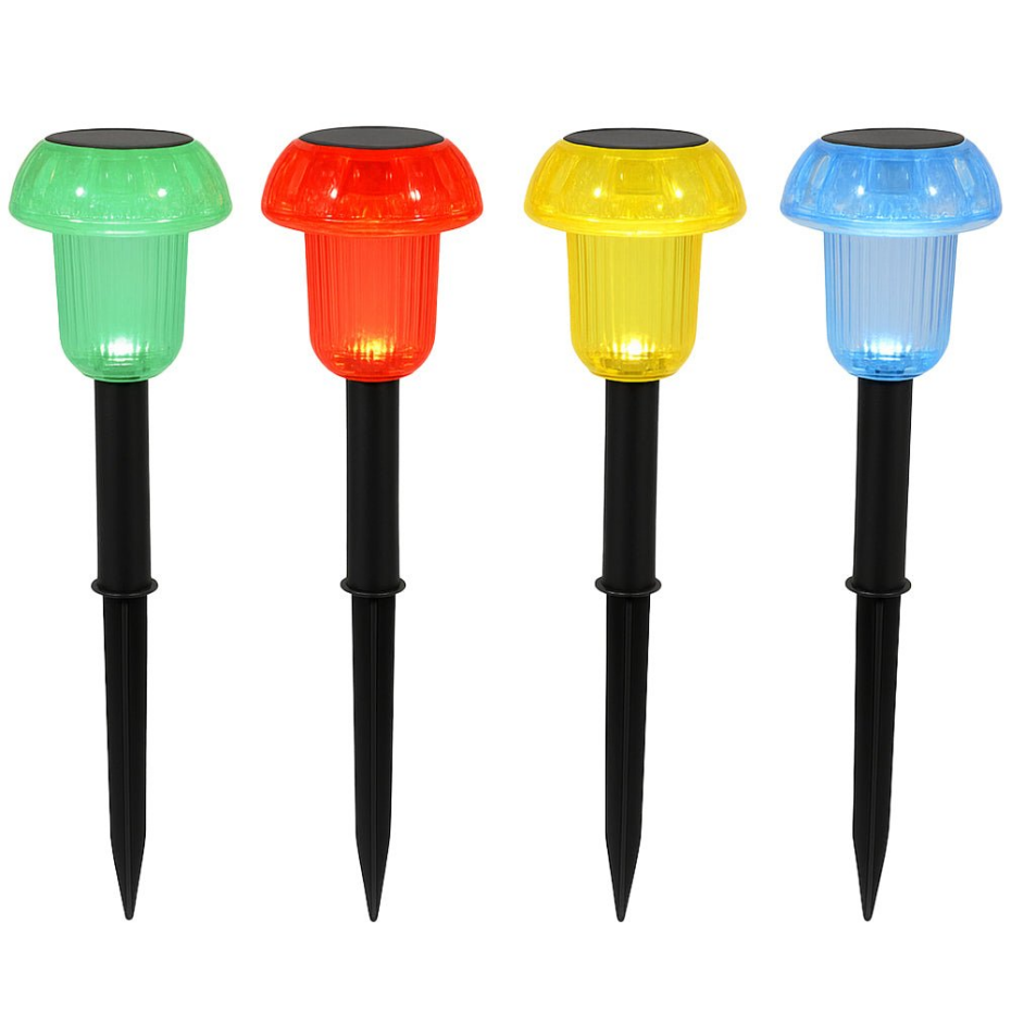 4 Balise solaire champignon MUSHY H24CM