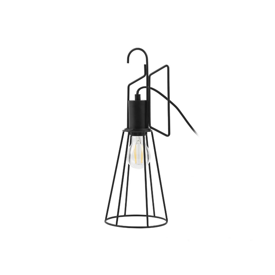 Lampe à poser en métal moderne, Tharion