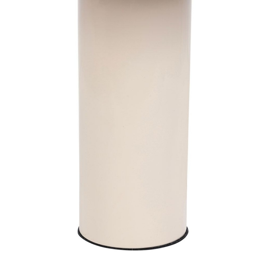 Lampe En Métal Champignon Coloris Beige