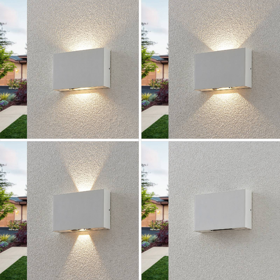 Applique extérieure en aluminium moderneLED
