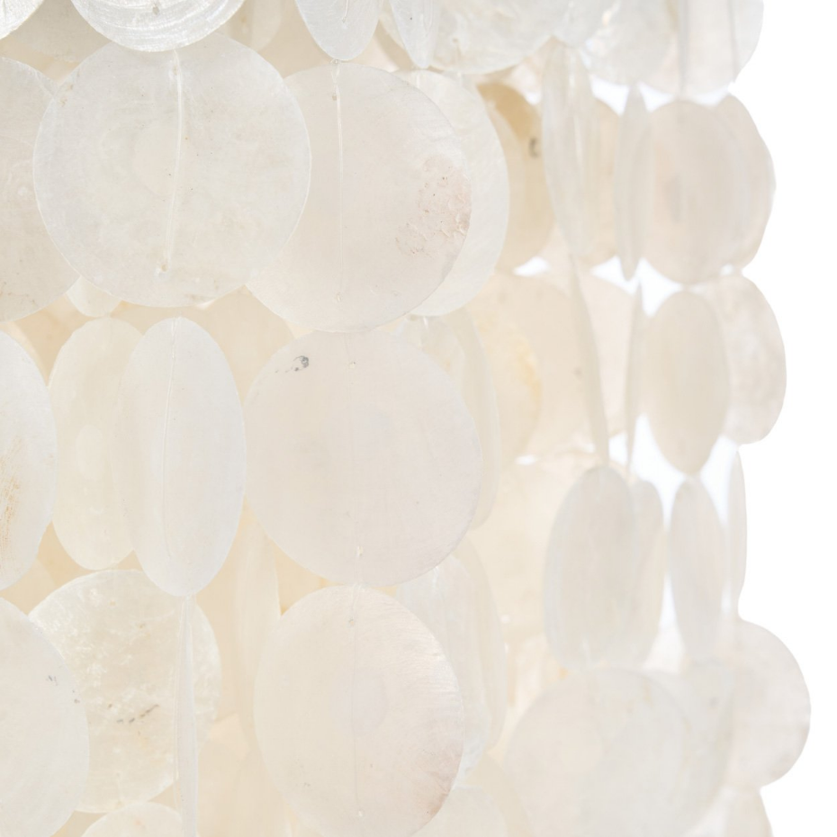 Suspension en coquillages et fer MOONLIT