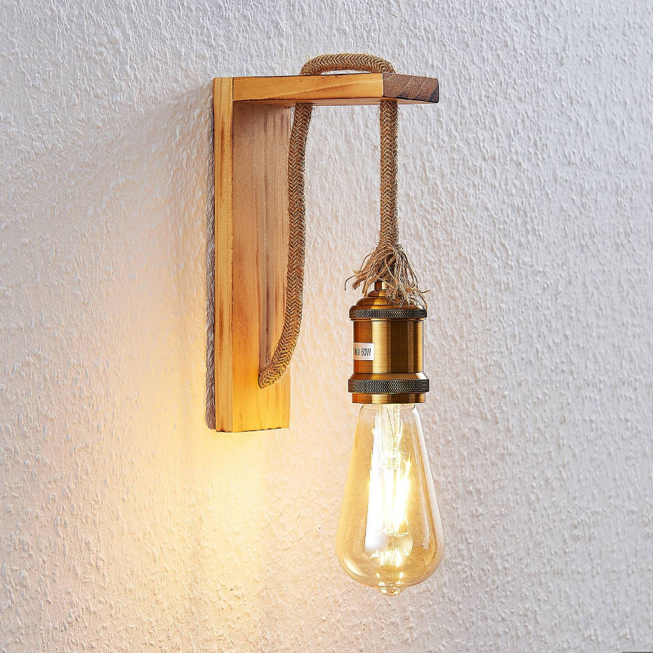 Applique en bois vintage, Helou