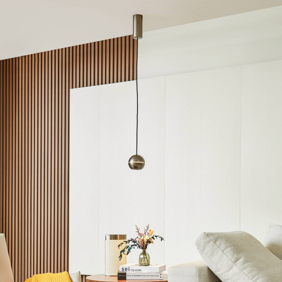 Suspension en aluminium designLED, Plarion