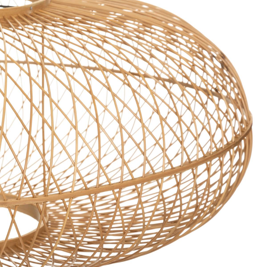 Suspension arrondie bambou tressé LOREN