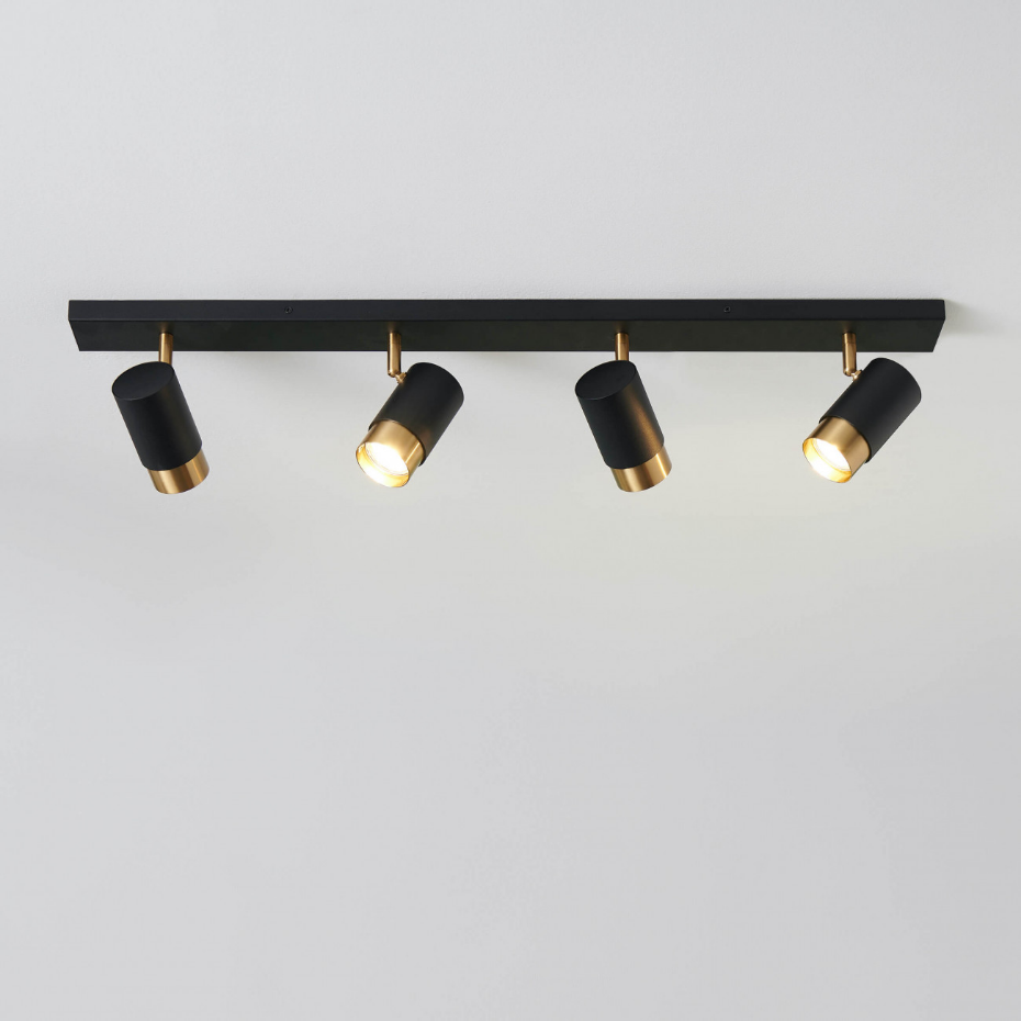 Plafonnier élégant spots orientables - POZZO